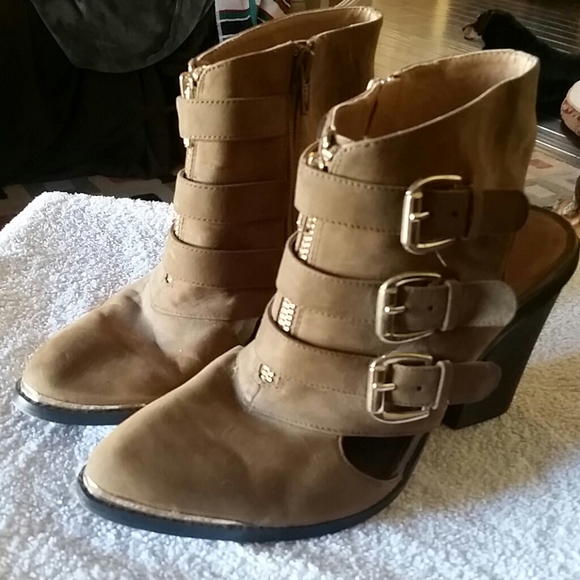 Aldo women's strappy open back shoes sz 7 - Picture 5 of 5